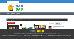Desktop Screenshot of daubau.it
