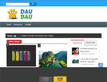 Tablet Screenshot of daubau.it